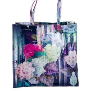 Ted Baker Blue Printed Shoulder Tote